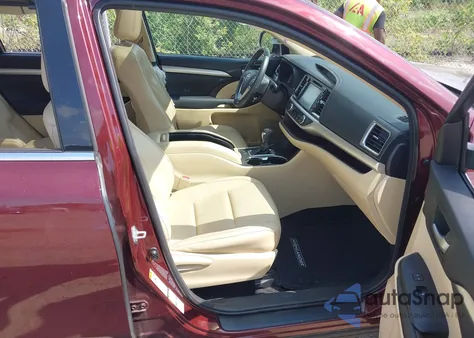 2015 Toyota Highlander Xle V6 from USA, damaged, VIN 5TDJKRFH7FS181488